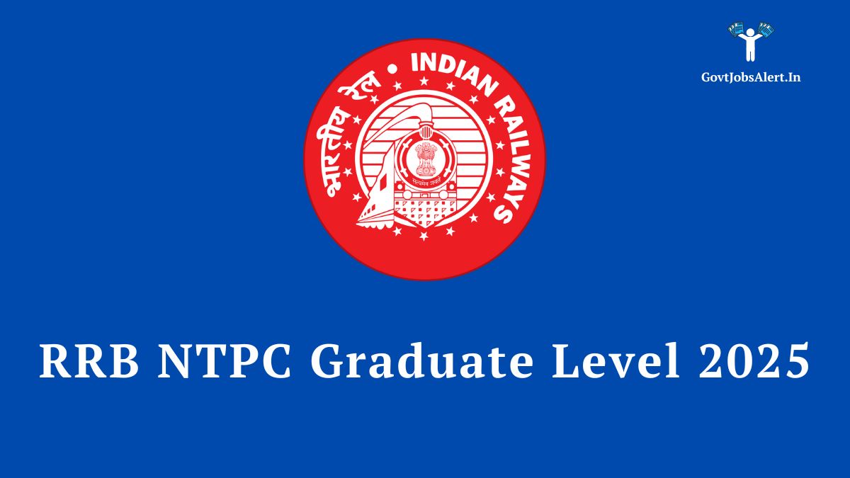 RRB NTPC Graduate Level 2025 recruitment notification for 5810 vacancies for posts like Station Master and Goods Train Manager.