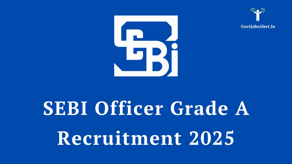 Sebi officer grade a recruitment 2025 notification for 110 assistant manager vacancies. Details on application, eligibility, and salary included.