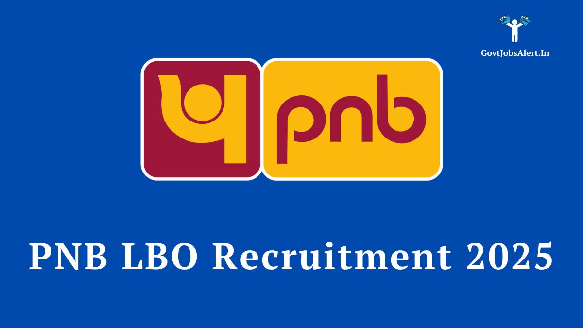 PNB LBO Recruitment 2025 notification for 750 Local Bank Officer posts. Apply online for PNB bank jobs.
