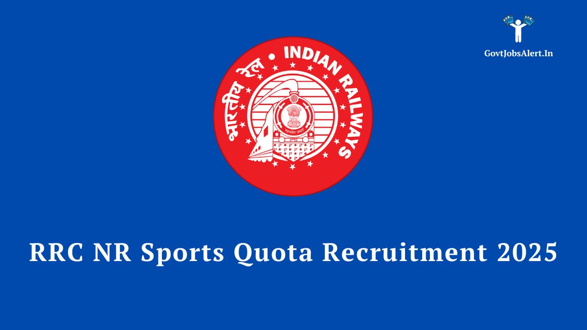 RRC NR Sports Quota Recruitment 2025 Notification