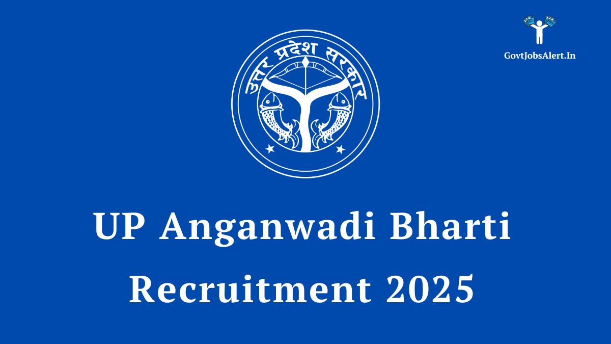 UP Anganwadi Bharti Recruitment 2025 Official Notification for Worker and Helper Posts